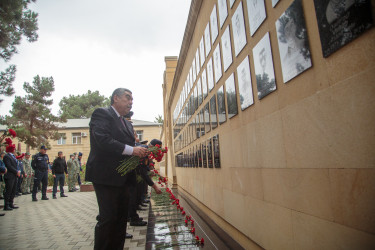 Salyan rayonunda “27 sentyabr - Anım Günü”nün beşinci ildönümü ilə əlaqədar Vətən övladlarının xatirəsi dərin ehtiramla anıldı.