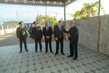 RİH başçısı tərəfindən 8 Noyabr – şanlı Zəfər Gününün beşinci ildönümü ərəfəsində şəhid ailələrinin ziyarəti davam etdirilir.
