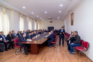 30.04.2026-cı il tarixində Rüstəm Xəlilov  növbəti fərdi qəbul keçirtdi.