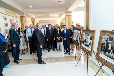 Salyanda “Heydər Əliyev - Unudulmaz lider” adlı  foto-xalça sərgisi təşkil olunub.