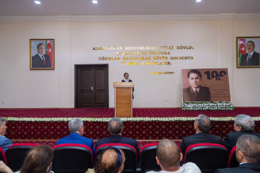 Azərbaycan Milli Elmlər Akademiyasının Tarix İnstitutu Akademiyanın müxbir üzvü, tarix elmləri doktoru, professor Əliövsət Nəcəfqulu oğlu Quliyevin anadan olmasının 100 illik yubileyi münasibəti ilə elmi-praktik konfrans keçirmişdir.