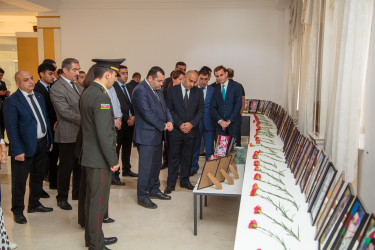 “27 sentyabr - Anım Günü”nün beşinci ildönümü ilə əlaqədar “Şəhidlik Zirvəsi: Milli Kimlik və Tarixi Yaddaş” mövzusunda tədbir keçirilib.