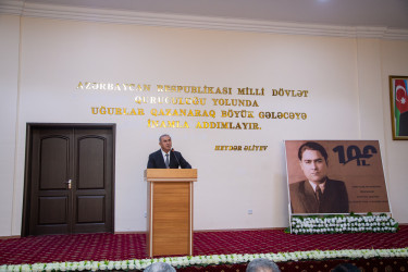 Azərbaycan Milli Elmlər Akademiyasının Tarix İnstitutu Akademiyanın müxbir üzvü, tarix elmləri doktoru, professor Əliövsət Nəcəfqulu oğlu Quliyevin anadan olmasının 100 illik yubileyi münasibəti ilə elmi-praktik konfrans keçirmişdir.