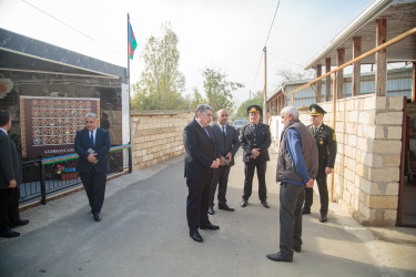 8 Noyabr – şanlı Zəfər Gününün beşinci ildönümü ərəfəsində  şəhid ailələri ziyarət edilib.