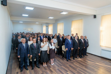 Salyanda Yeni Azərbaycan Partiyasının yaradılmasının 33-cü ildönümü münasibətilə konfrans keçirilib.