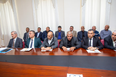 Salyanda "Azərbaycan Respublikasında aqrar sahənin inkişafına dair 2026−2030-cu illər üçün Dövlət Proqramın"nın icrasına həsr olunmuş iclas keçirilib.