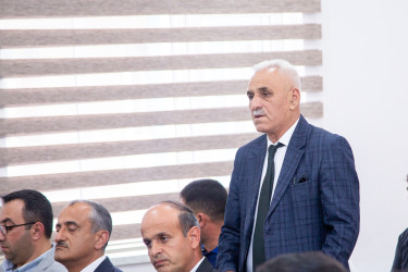 Rüstəm Xəlilov növbəti vətəndaş qəbulunu Salyan rayonunun  Arbatan kəndində keçirib.