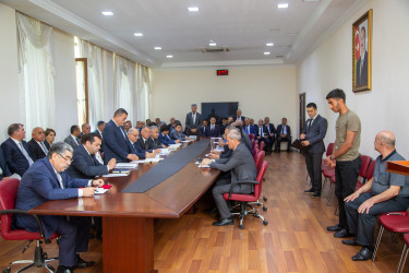 19 iyun 2025-ci il tarixində Rayon İcra Hakimiyyətinin inzibati binasında növbəti dəfə vətəndaşların fərdi qəbulu keçirildi.