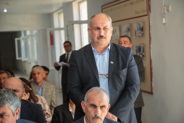 Rüstəm Xəlilov növbəti  səyyar qəbul keçirdi.