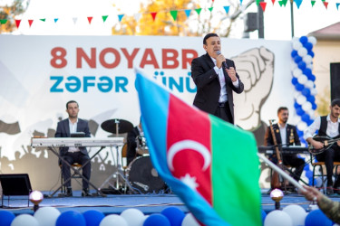 Salyanda “8 Noyabr - Zəfər Günü” münasibətilə bədii-musiqili bayram konserti keçirilib
