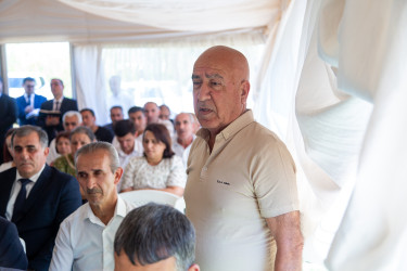 Salyanda sakinlərlə növbəti səyyar görüş Şəkərli kəndində keçirildi.