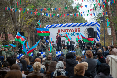 Salyanda “8 Noyabr - Zəfər Günü” böyük  coşqu ilə qeyd olundu.