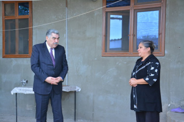 RİH başçısı tərəfindən 8 Noyabr – şanlı Zəfər Gününün beşinci ildönümü ərəfəsində şəhid ailələrini ziyarət bugün də davam etdirilir.