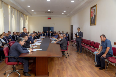 RİH başçısı Rüstəm Xəlilov şəhər sakinləri  ilə növbəti qəbul keçirdi.