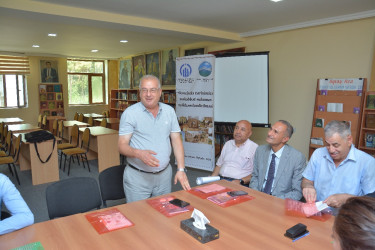 “Savalan” Tarixi Araşdırmalar İctimai Birliyi “Gənclərdə tariximizə məhəbbət ruhunun möhkəmləndirilməsi” layihəsi çərçivəsində  dəyirmi masa keçirmişdir.