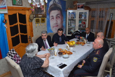 RİH başçısı tərəfindən 8 Noyabr – şanlı Zəfər Gününün beşinci ildönümü ərəfəsində şəhid ailələrini ziyarət bugün də davam etdirilir.