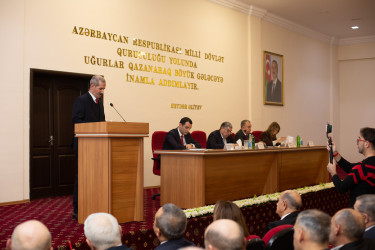 Salyan Rayon İcra Hakimiyyəti başçısının 2025-ci ilin sosial- iqtisadi inkişafının yekunlarına və 2026-cı ildə qarşıda duran vəzifələrə  həsr olunmuş hesabat yığıncağı keçirilib.