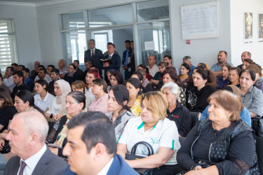 Salyanda Qızılağac kəndinin sakinləri ilə görüş.
