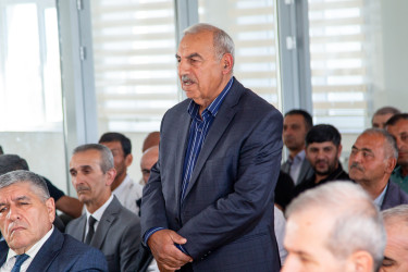 Salyanda Qızılağac kəndinin sakinləri ilə görüş.