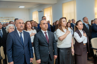 Salyanda Yeni Azərbaycan Partiyasının yaradılmasının 33-cü ildönümü münasibətilə konfrans keçirilib.