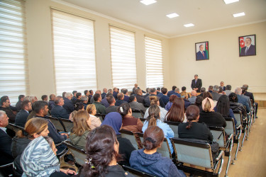 Salyanda növbəti səyyar qəbul Sarvan  kəndində keçirildi.