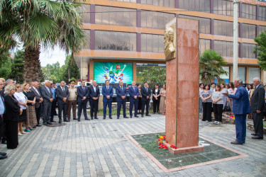 22.06.2024-cü il tarixində Azərbaycanın xalq şairi Xəlil Rza Ulutürkün anım günü ilə əlaqədar Salyan şəhərində yerləşən “Ata-oğul” xatirə kompleksinin qarşısında tədbir keçirilmişdir.