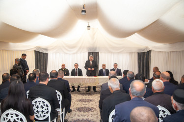 Salyanda sakinlərlə növbəti səyyar görüş Xurşud  kəndində keçirildi.
