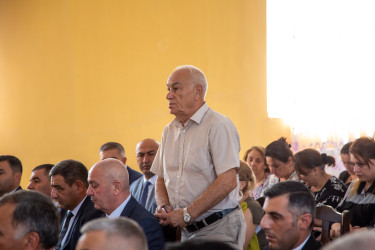 Salyanda növbəti səyyar qəbul Babazanlı yaşayış massivində keçirildi.