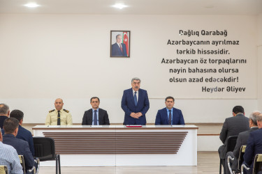 Salyanda növbəti səyyar qəbul Arbatan kəndində keçirildi.
