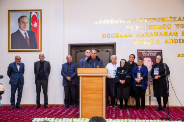 Azərbaycan Xüsusi Təyinatlı Qüvvələrinin baş giziri, Vətən müharibəsinin şəhidi, Vətən Müharibəsi Qəhrəmanı Sübhan Rahim oğlu Cəbrayılovun anım günü Salyan rayonunda qeyd olundu.