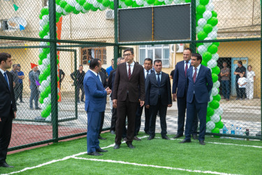 Salyanda yeni idman zonası istifadəyə verilib.