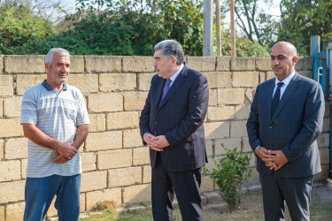 8 Noyabr – şanlı Zəfər Gününün beşinci ildönümü ərəfəsində  şəhid ailələri ziyarət edilib.