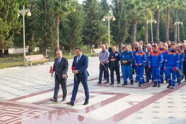 Salyanda 20 oktyabr – Energetiklər Günü qeyd olunub.