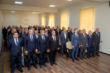 Salyanda Rayon Ağsaqqallar Şurasının  hesabat yığıncağı keçirilib.