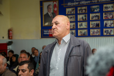 Salyanda Çuxanlı kəndinin  sakinləri ilə görüş.