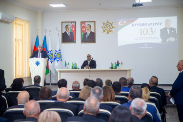Salyanda “Bir xalqın taleyini dəyişən ömür: Heydər Əliyev – qəlblərdə yaşayan lider” mövzusunda tədbir keçirilib.