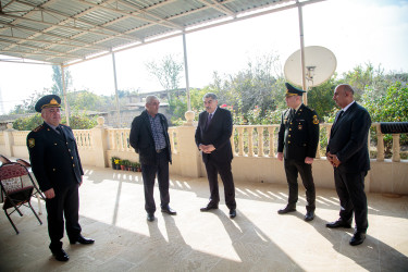 8 Noyabr – şanlı Zəfər Gününün beşinci ildönümü ərəfəsində  şəhid ailələri ziyarət edilib.