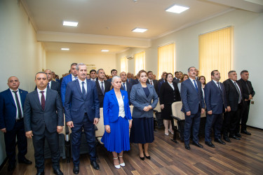 Salyanda “Bir xalqın taleyini dəyişən ömür: Heydər Əliyev – qəlblərdə yaşayan lider” mövzusunda tədbir keçirilib.