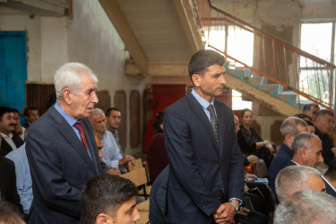 Salyan rayonunun Xələc kəndində növbəti  səyyar qəbul keçirildi.
