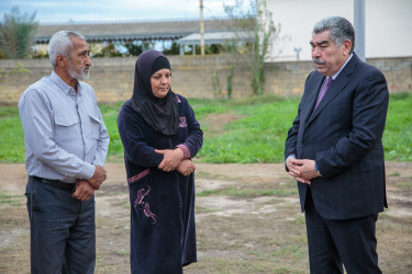 RİH başçısı tərəfindən 8 Noyabr – şanlı Zəfər Gününün beşinci ildönümü ərəfəsində şəhid ailələrinin ziyarəti davam etdirilir.