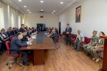 RİH başçısı Rüstəm Xəlilov şəhər sakinləri  ilə növbəti qəbul keçirdi.