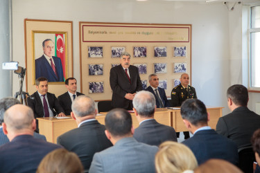 Rüstəm Xəlilov növbəti  səyyar qəbul keçirdi.