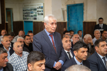 Salyan rayonunun Xələc kəndində növbəti  səyyar qəbul keçirildi.