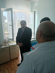 15 sentyabr 2026 cı il tarixində Rüstəm Xəlilov xəstəxanada müalicə alan şəhid anasını ziyarət edib.