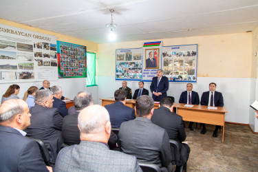 07 aprel 2026-cı il tarixində Salyan Rayon İcra Hakimiyyətinin başçısı Rüstəm Xəlilovun Parça-Xələc kəndinin sakinləri ilə səyyar qəbulu keçirilib.