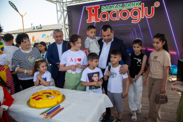 “1 iyun-Uşaqların Beynəlxalq Müdafiəsi Günü” münasibəti ilə “Hacıoğlu” ictimai iaşə obyektində şəhid övladları üçün bayram şənliyi keçirilmişdir.