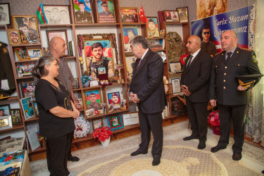 RİH başçısı tərəfindən 8 Noyabr – şanlı Zəfər Gününün beşinci ildönümü ərəfəsində şəhid ailələrinin ziyarəti davam etdirilir.