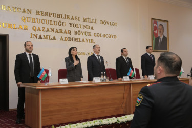 Salyanda "Dinlə, məlumatlı ol, gələcəyinə sahib çıx" mövzusunda maarifləndirici tədbir keçirilib.