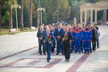 Salyanda 20 oktyabr – Energetiklər Günü qeyd olunub.