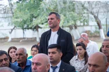 Salyanda sakinlərlə növbəti səyyar görüş keçirildi.